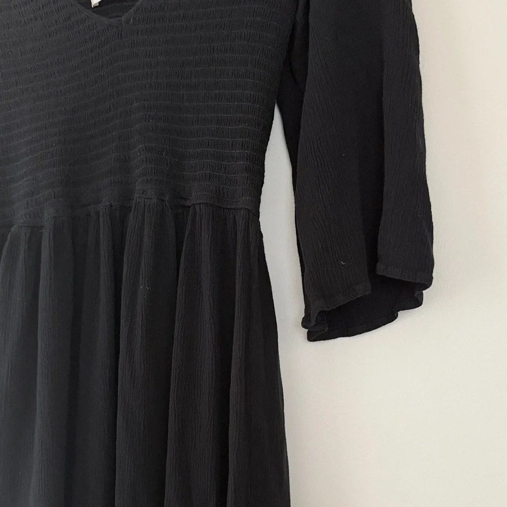 RARE and discontinued CHRISTY DAWN BASIL dress. All black - Picture 3 of 4
